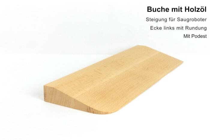 Schwellenrampe aus Holz für Fahrrad, Kinderwagen & Alltag - nach Maß bis 10 cm Höhe – Bild 13