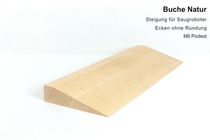 Schwellenrampe aus Holz für Fahrrad, Kinderwagen & Alltag - nach Maß bis 10 cm Höhe – Bild 14