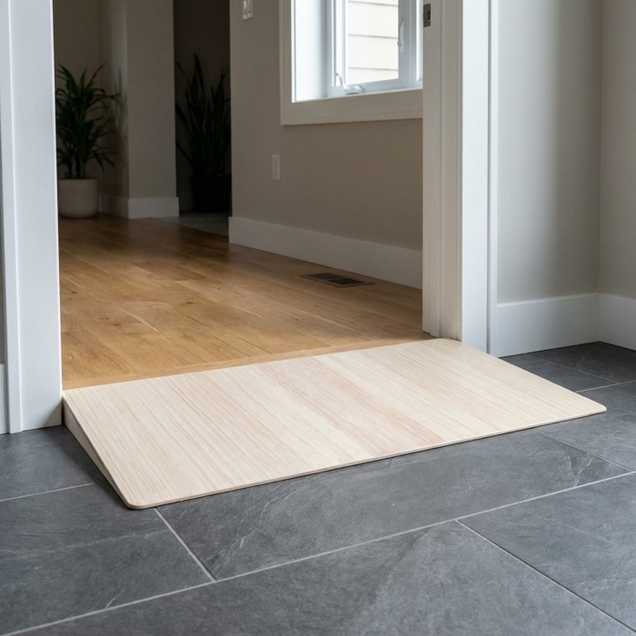 Rollstuhlrampe für Stufen - Maßgefertigt vom Schreiner