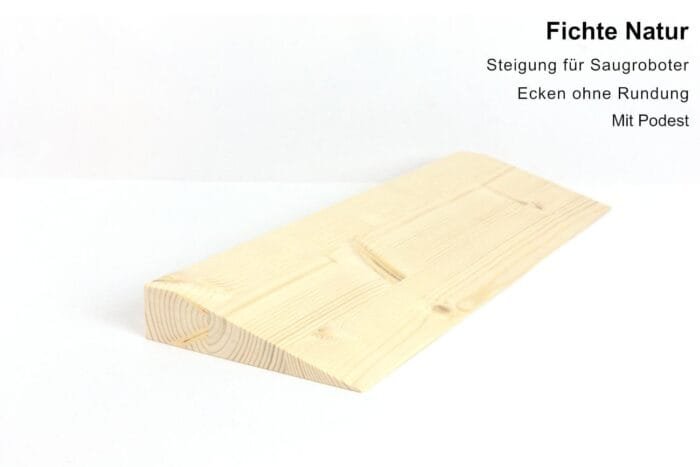 Schwellenrampe aus Holz für Fahrrad, Kinderwagen & Alltag - nach Maß bis 10 cm Höhe – Bild 18