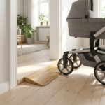 Schwellenrampe für Kinderwagen und Fahrrad