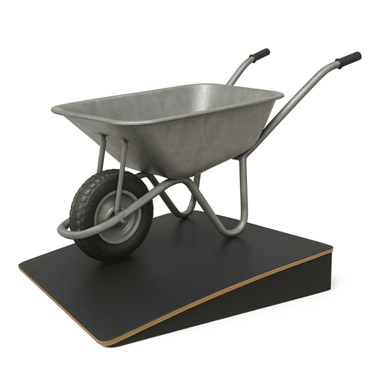 Stufenrampe Schubkarren