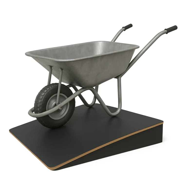 Stufenrampe Schubkarren