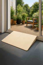 Stufenrampen aus Holz für Rollstuhl & Rollator - maßgefertigt bis 20 cm Höhe – Bild 6