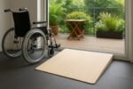 Stufenrampen aus Holz für Rollstuhl & Rollator - maßgefertigt bis 20 cm Höhe