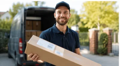 Holzrampe sicher verpackt für versandkostenfreie Lieferung innerhalb Deutschlands